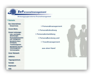 Referenz www.bepersonalmanagement.de