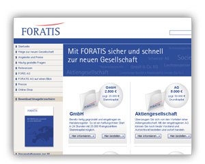 Referenz www.foratis.com
