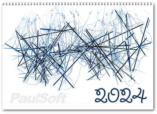 Deckblatt PaulSoft Kalender 2024