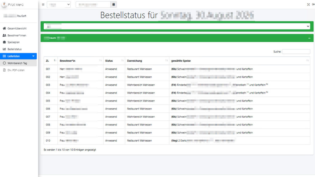 Bestellstatus Mobilgerät Tablet