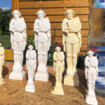Gegossene 3D Modell Roland Halberstadt